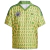 Camisa Feminina Adidas x FARM Verde e Amarelo Original