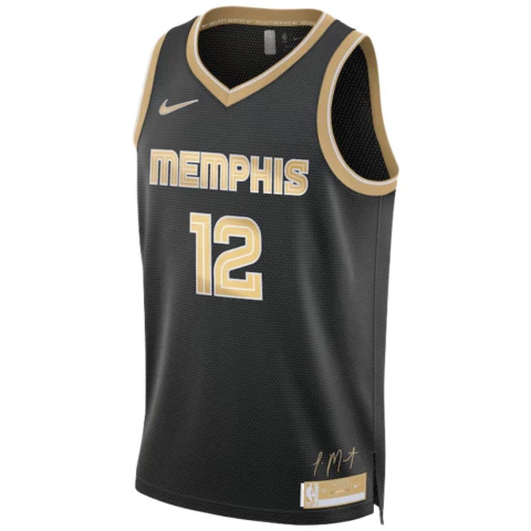Regata Basquete Memphis Grizzlies Select Series 24/25 Preta Nike Original