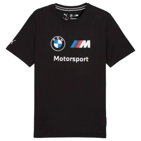 Camiseta BMW M Motorsport Essentials Logo Preta Puma Original