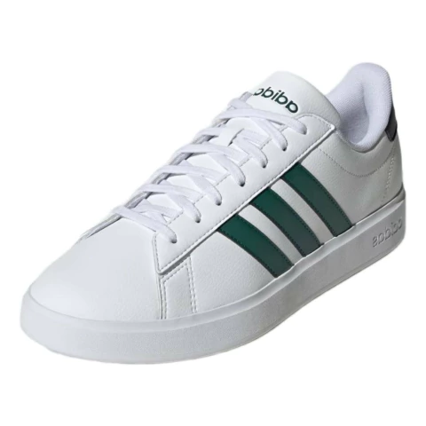 Tênis Adidas Grand Court 2.0 Branco e Verde Original