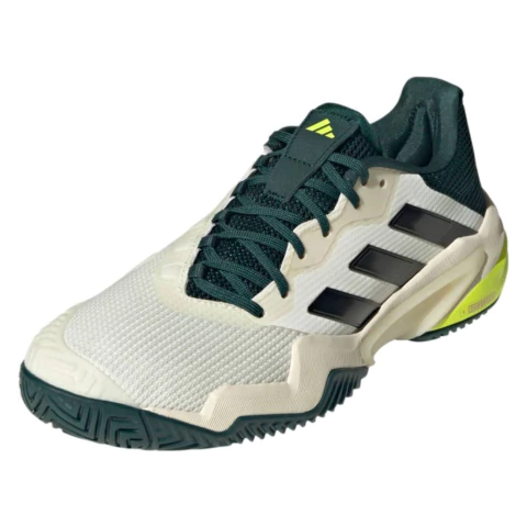 Tênis Adidas Barricade 13 Branco e Verde Original