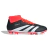 Chuteira Campo Adidas Predator Club Sock 24 Preta e Vermelha Original - comprar online