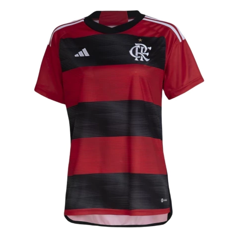 Camisa Feminina Flamengo 2023 Listrada Uniforme 1 Adidas Original