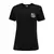 Camiseta Feminina Santos Baby Look Preta Licenciada Surf Center