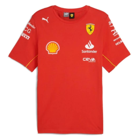 Camiseta Scuderia Ferrari Team Vermelha Puma Original
