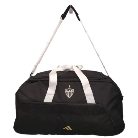 Bolsa Mala Atlético Mineiro Duffel Preta e Branca Adidas Original