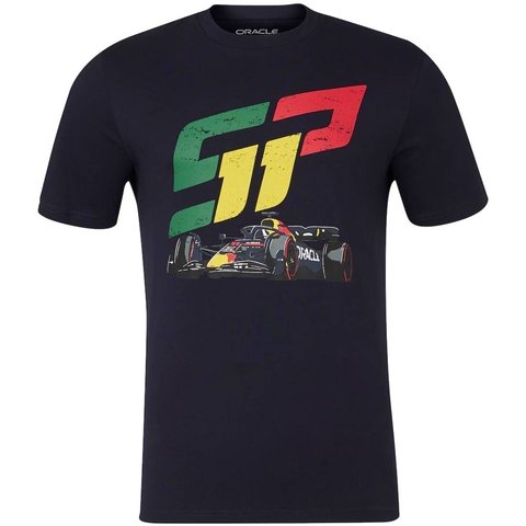 Camiseta Red Bull Racing F1 Azul SP Sérgio Perez Original