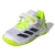 Tênis Infantil Adidas Courtflash Hook-and-Loop Branco e Verde Original