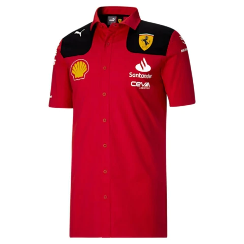 Camisa Ferrari Puma 2023 Team Vermelha Original
