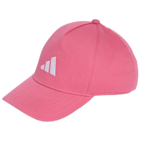 Boné Adidas Little Rosa e Branco Original