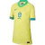 Camisa Infantil Seleção Brasileira Amarela 2024 Uniforme 1 Kids Original Nike