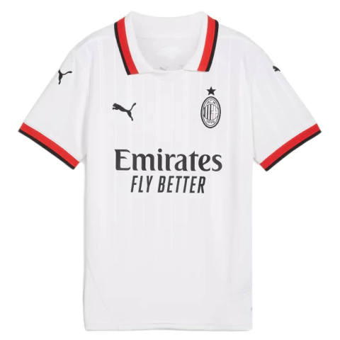 Camisa Juvenil Milan 24/25 Uniforme 2 Branca Puma Original