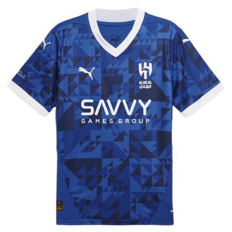 Camisa Al Hilal 24/25 Uniforme 1 Azul Puma Original