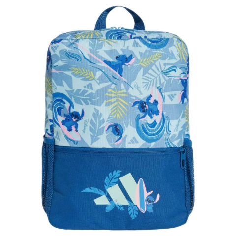 Mochila Infantil Adidas x Disney Lilo e Stitch Azul Original