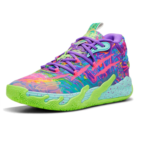 Tênis Puma MB.03 Be You Roxo e Rosa Original