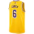 Regata Basquete L.A Lakers Icon Edition 22/23 Amarela Nike Original - comprar online