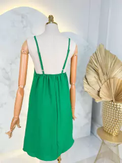 Vestido macaquinho alça - Plus - bybnstore