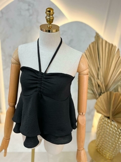 Blusa Bata - Verde água na internet
