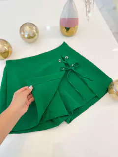 Shorts saia Ilhós - Verde - loja online
