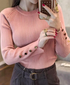 Blusa Rosê na internet