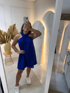 Vestido X - Azul na internet