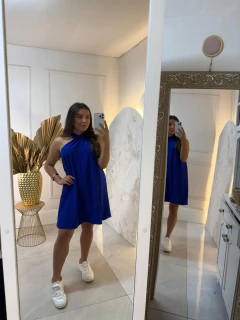 Vestido X - Azul - comprar online