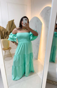 Vestido Lastex Manga na internet