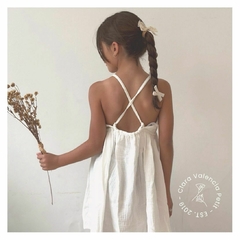 Vestido Paz Gasa Cotton Natural