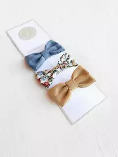Moño Angeles pack x3 unidades - Clara Valencia Petit