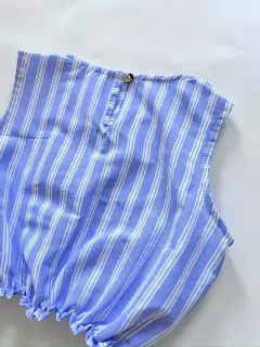 Blusa Vicky rayas - Clara Valencia Petit