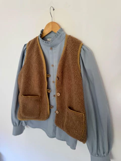 Camisa Francisca celeste - tienda online