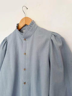 Camisa Francisca celeste en internet
