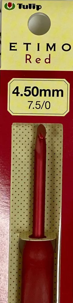 Agulha de Crochê Tulip Importada Coleção Etimo Red