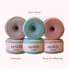 Kit com 3 Fios de Malha Premium Meliah - Kit Chique