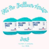 Kit Fio Balloon Amigo - 3 Novelos - Cor Surf