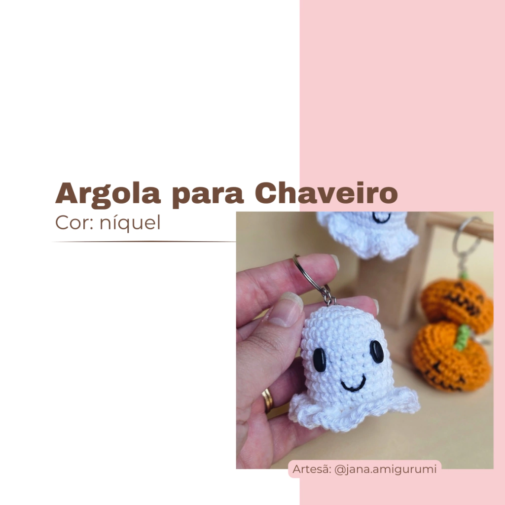 Argola para Chaveiro - 10 unidades