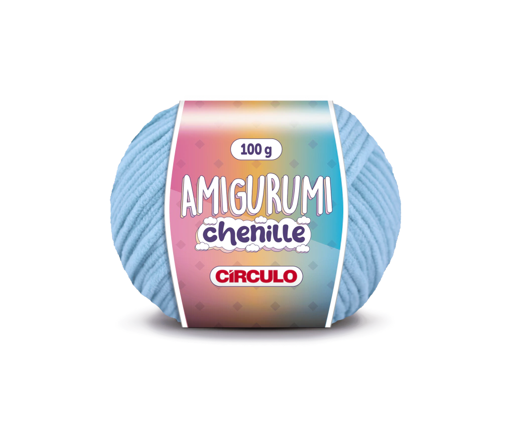 Fio Amigurumi Chenille - Círculo