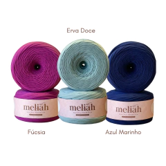 Kit com 3 Fios de Malha Premium Meliah - Kit Criatividade na internet