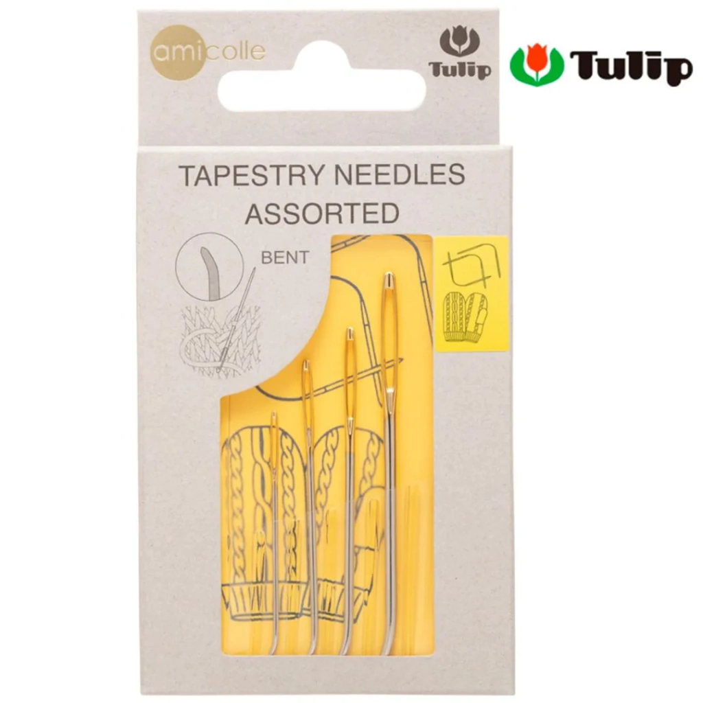 Kit de Agulhas de Tapeçaria Tulip - Ponta Curva