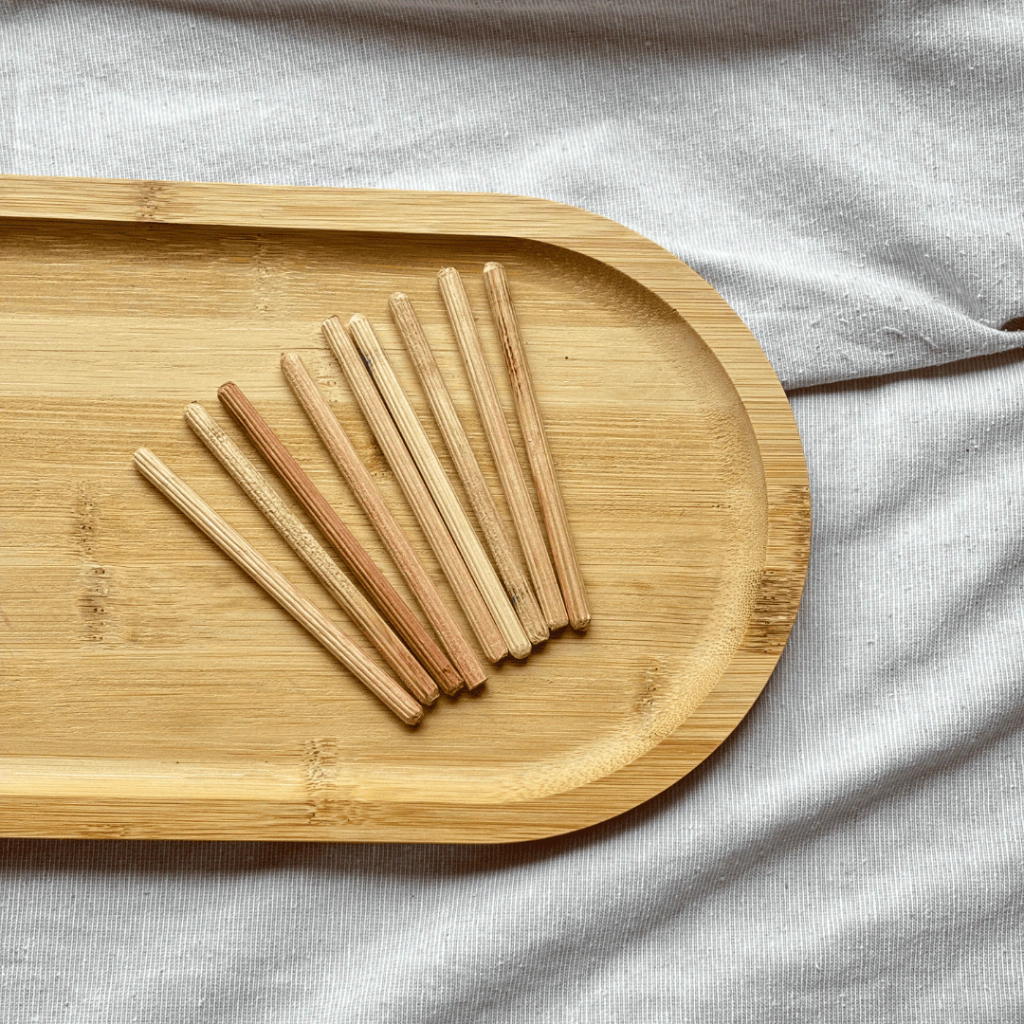 Kit 8 Hastes para Blocador de Quadradinhos em MDF - 10cm