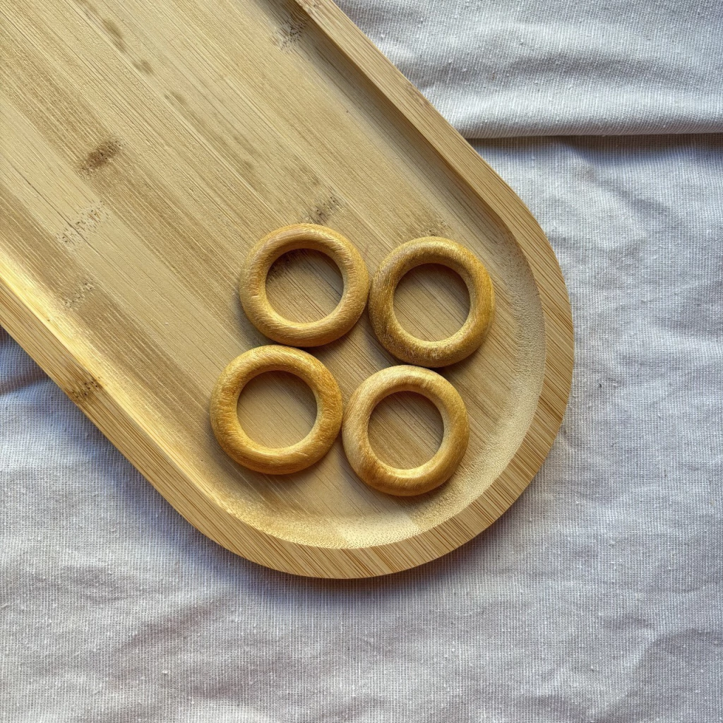 Argola de Madeira - Cerejeira