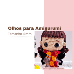 Olhos para Amigurumi - 15mm