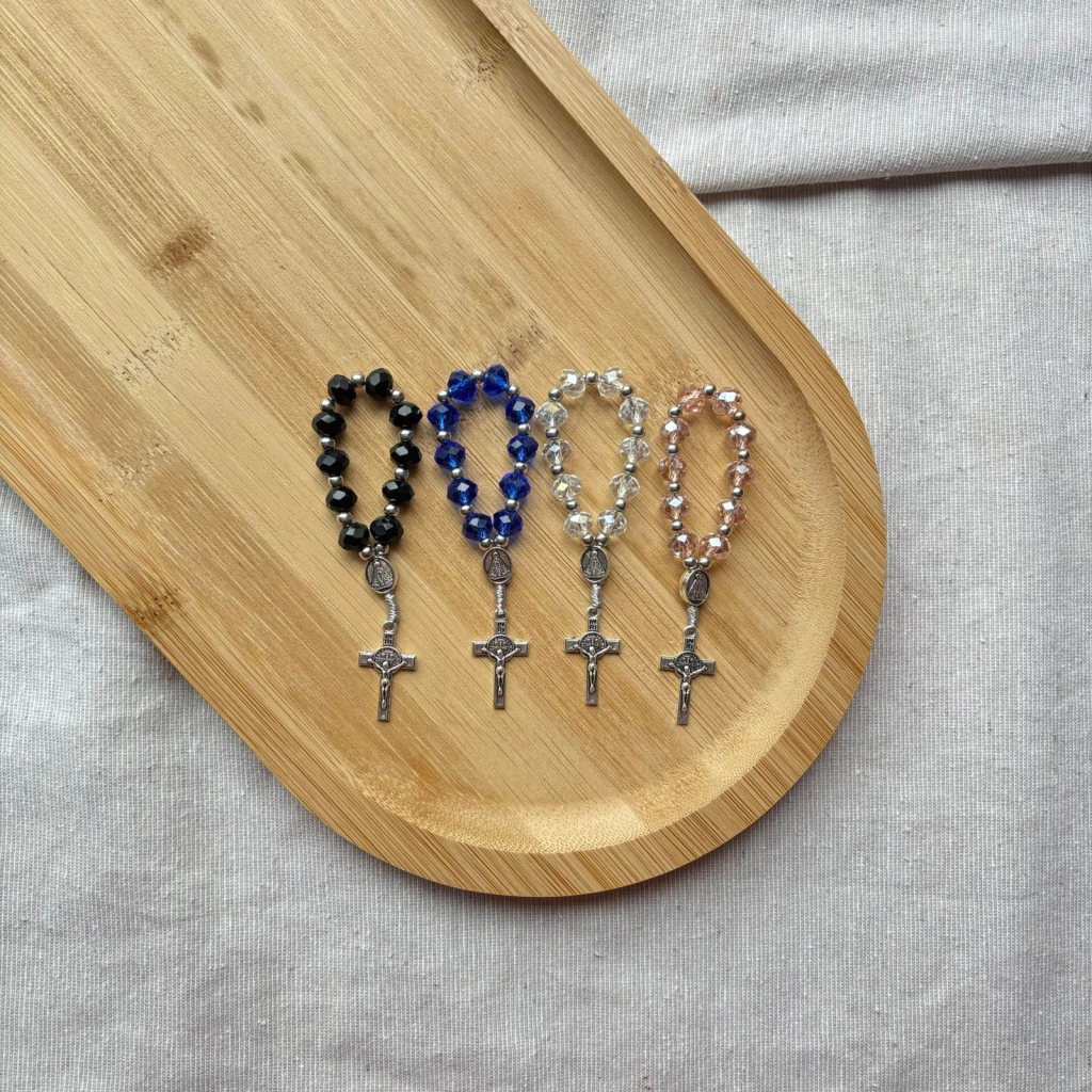 Mini Terço - Acrílico