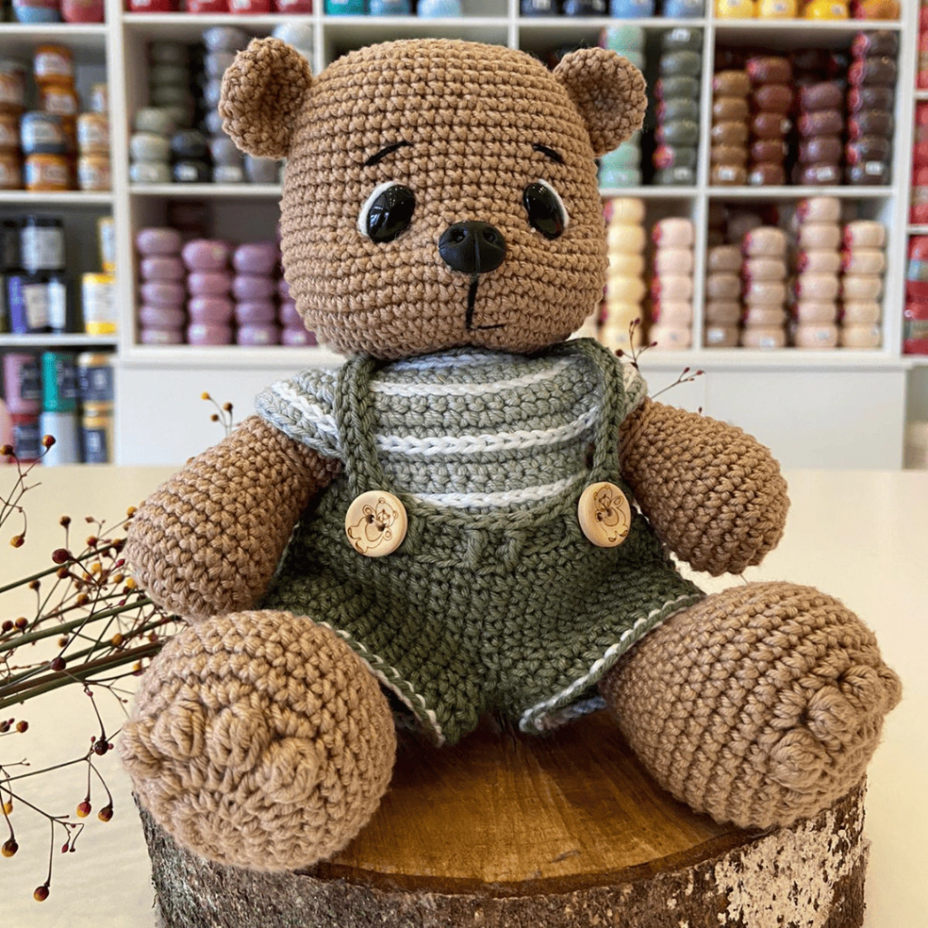 Urso Frederico - Kit com Materiais e Receita
