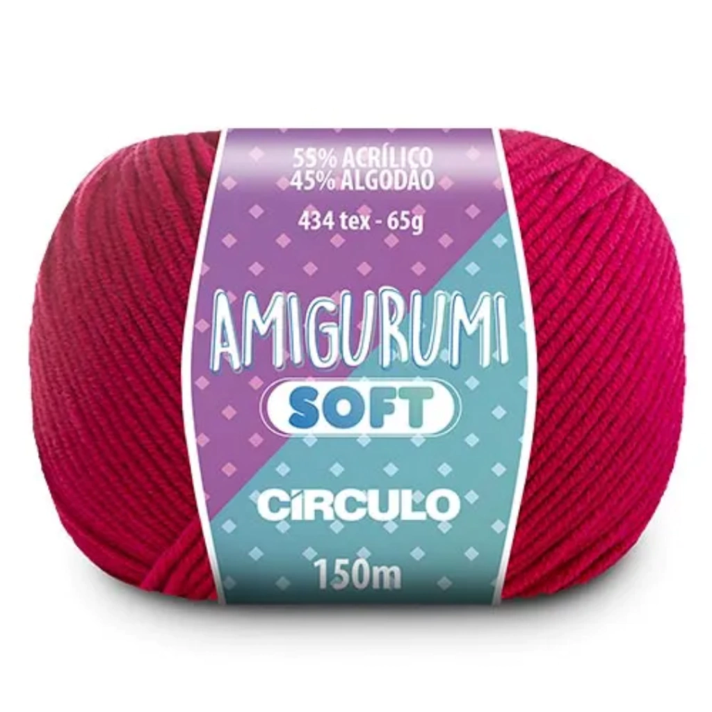 Fio Amigurumi Soft 150m - Círculo
