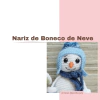 Nariz para Boneco de Neve