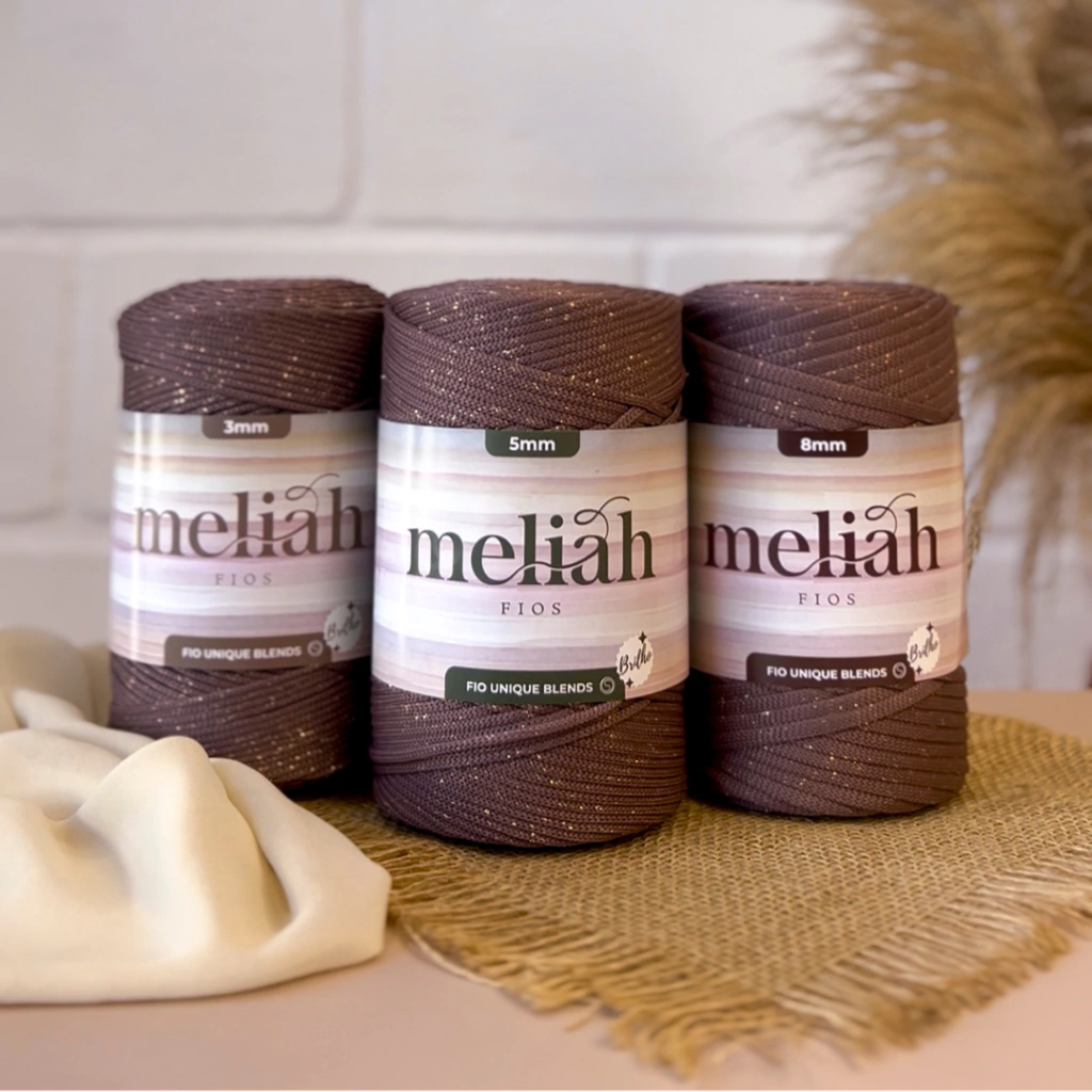 PRÉ VENDA - Fio Unique Blends Brilho - Meliah
