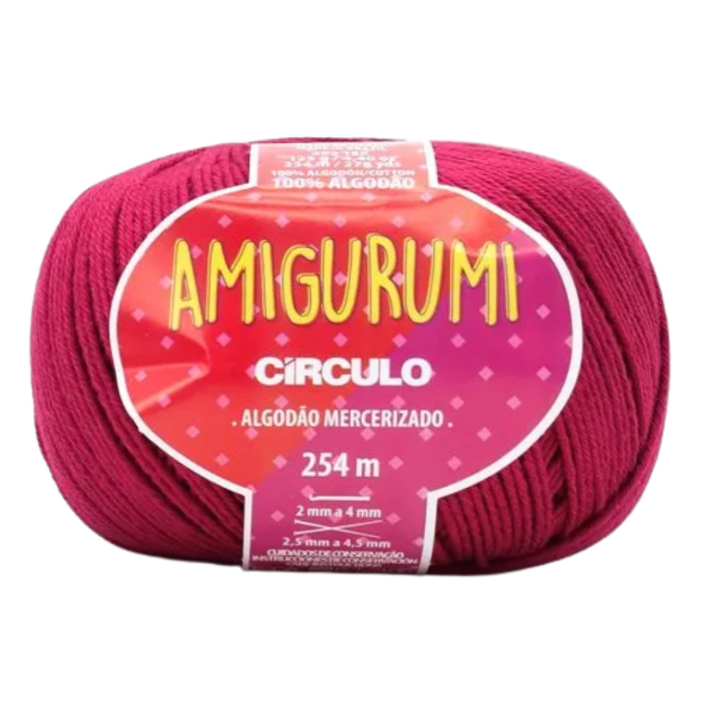 Fio Amigurumi Círculo - 254m - Círculo