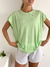Remera algodon ancha sisa al corte Aperol - tienda online