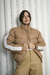 Campera importada puffer linea en manga cuello alto Arauco